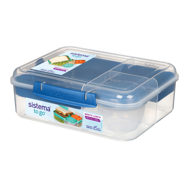 Sistema Bento To Go Lunchbox, 1.65L - Blue