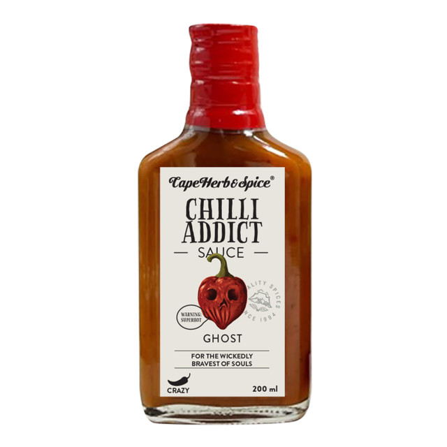 Cape Herb & Spice Chilli Addict Ghost Chilli Sauce, 200ml