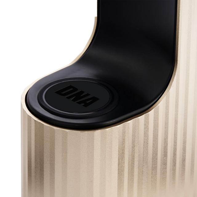 DNA Sparkler Soda Water Maker with Cylinder - Sun Kissed Gold detail