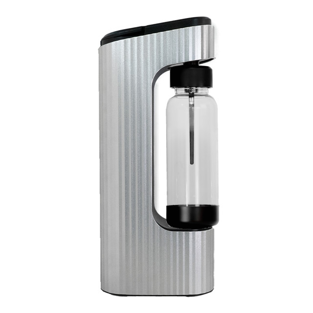 DNA Sparkler Soda Water Maker with Cylinder - Sparkling Silver