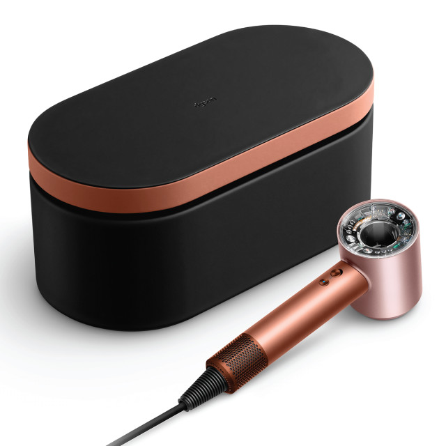 Dyson Supersonic Nural Hair Dryer Curly + Coily - Amber Silk/ Pink Champagne