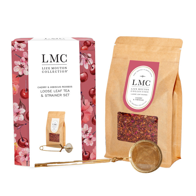 LMC Cherry & Hibiscus Loose Leaf Tea in Gift Tin, 100g