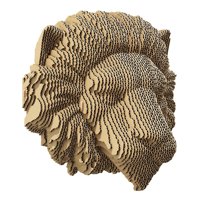 Cartonic 3D Lion Wall Mountable Puzzle Art