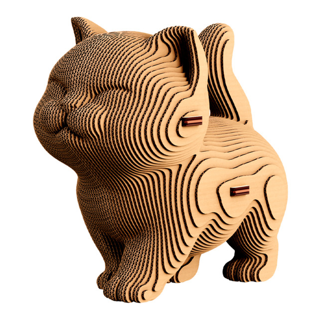 Cartonic 3D Trio of Kittens Puzzle angle