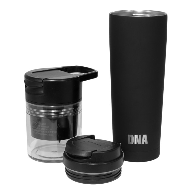 DNA Portable Cordless Tumblender, 160W - Charcoal Black