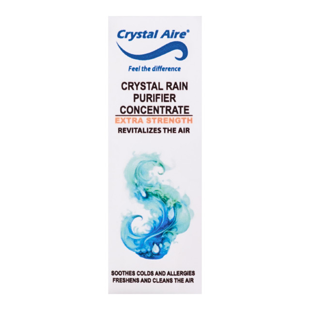 Crystal Aire Crystal Rain Air Purifier Concentrate, 30ml packaging