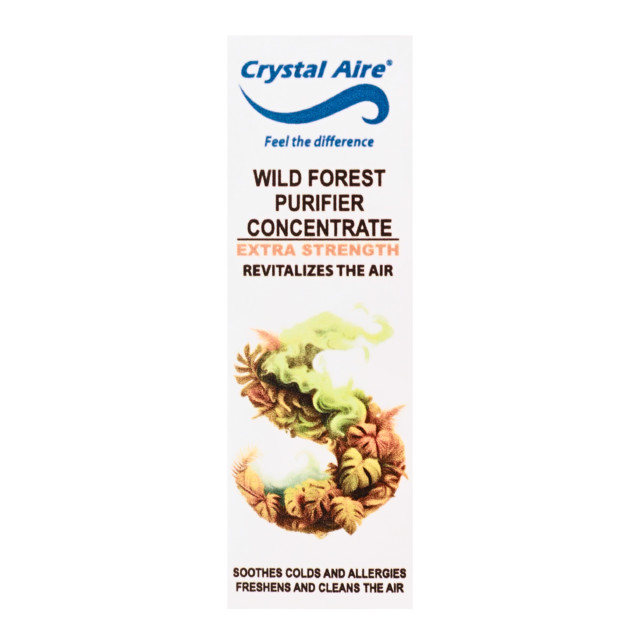 Crystal Aire Wild Forest Air Purifier Concentrate, 30ml packaging
