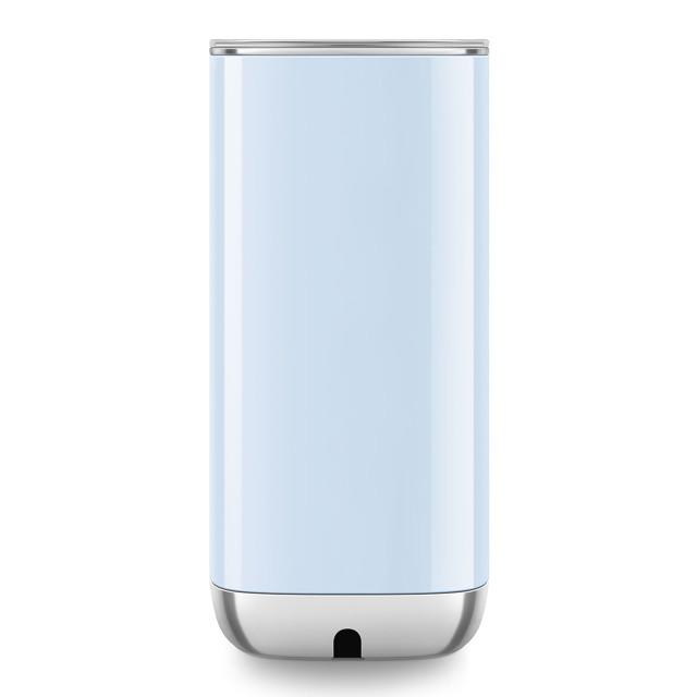 Smeg Electric Milk Frother, 180ml - Pastel Blue angle