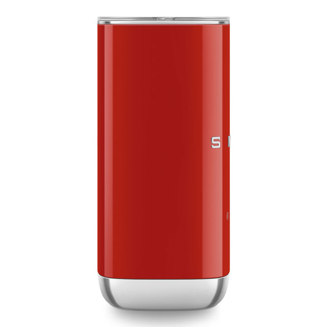 Smeg Electric Milk Frother, 180ml - Fiery Red angle