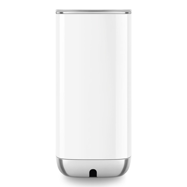 Smeg Electric Milk Frother, 180ml - Ice White angle