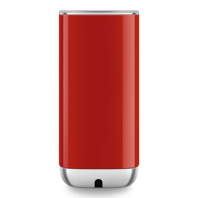Smeg Electric Milk Frother, 180ml - Fiery Red angle