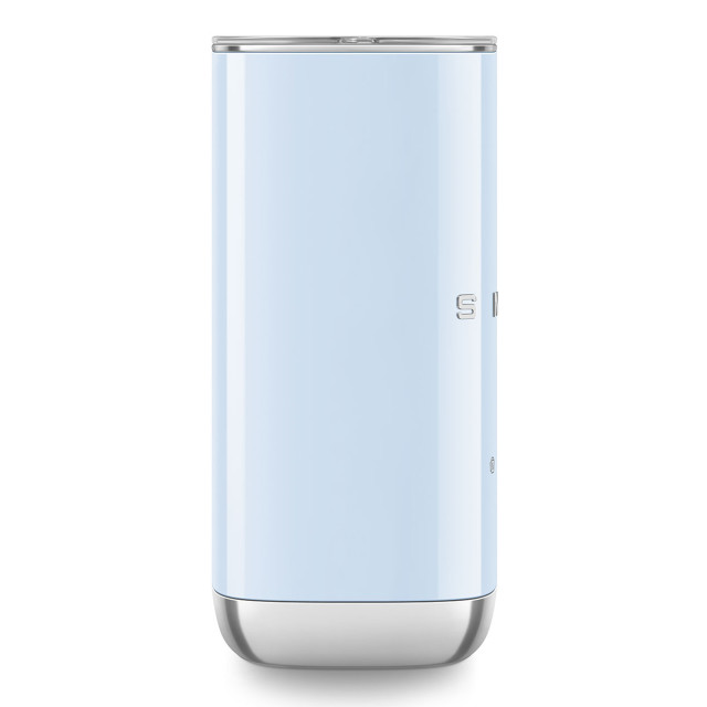 Smeg Electric Milk Frother, 180ml - Pastel Blue angle