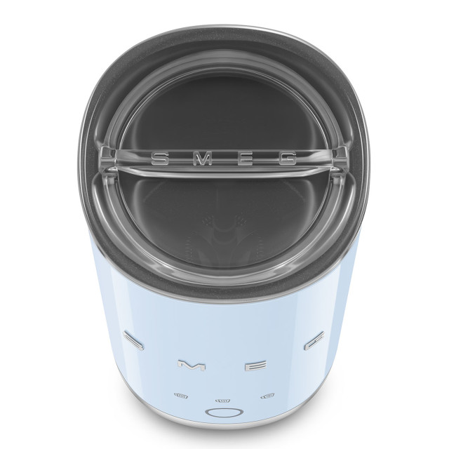 Smeg Electric Milk Frother, 180ml - Pastel Blue angle