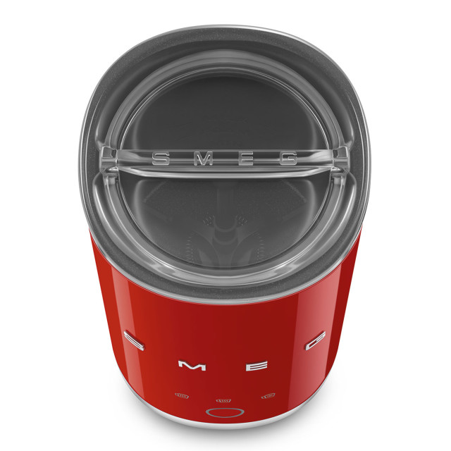 Smeg Electric Milk Frother, 180ml - Fiery Red angle