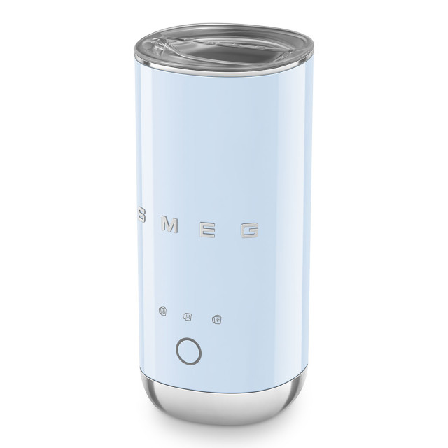 Smeg Electric Milk Frother, 180ml - Pastel Blue