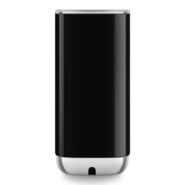 Smeg Electric Milk Frother, 180ml - Glossy Black angle