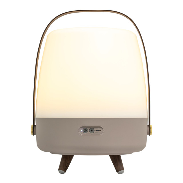 Kooduu Lite-Up Play JBL Speaker & Lamp - White/Earth angle