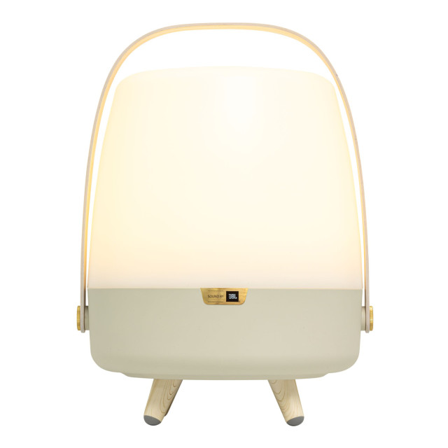 Kooduu Lite-Up Play JBL Speaker & Lamp - White/Sand
