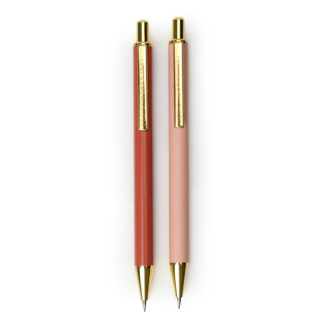 Designworks Ink Mechanical Pencils, Set of 2 - Rosewood & Blush