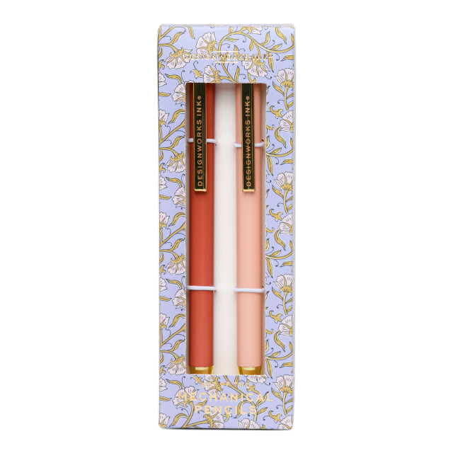 Designworks Ink Mechanical Pencils, Set of 2 - Rosewood & Blush packaging angle