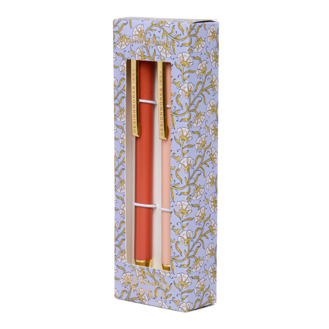 Designworks Ink Mechanical Pencils, Set of 2 - Rosewood & Blush packaging