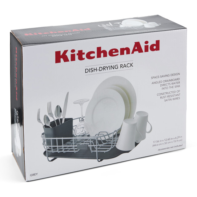 KitchenAid Low Profile Dish Drying Rack packaging