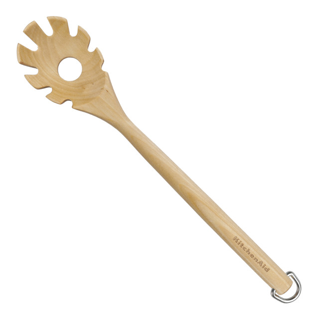 KitchenAid Birchwood Pasta Server & Fork