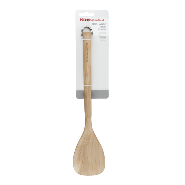 KitchenAid Birchwood Solid Turner packaging