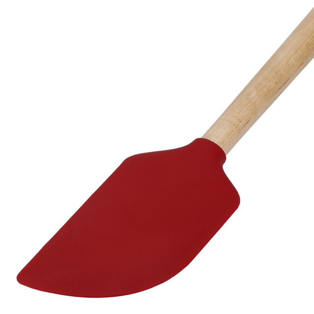 KitchenAid Birchwood Scraper Spatula detail