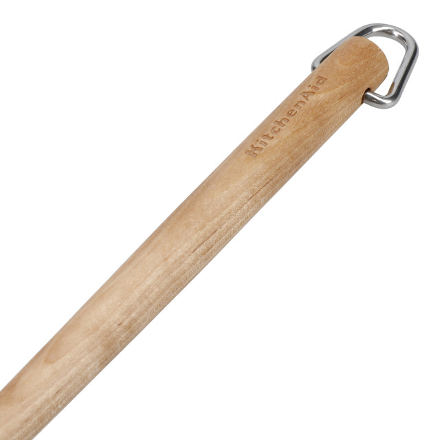 KitchenAid Birchwood Slotted Spoon detail