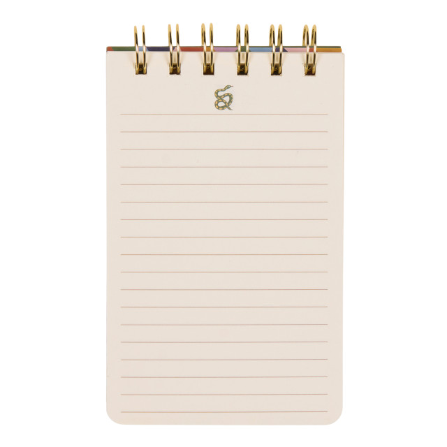 Designworks Ink A Dopo Snake Twin Wire Notepad angle