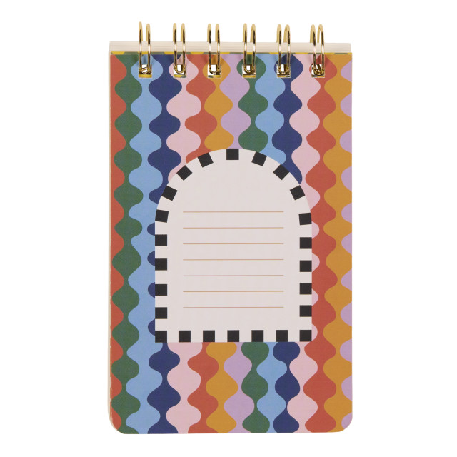 Designworks Ink A Dopo Snake Twin Wire Notepad angle