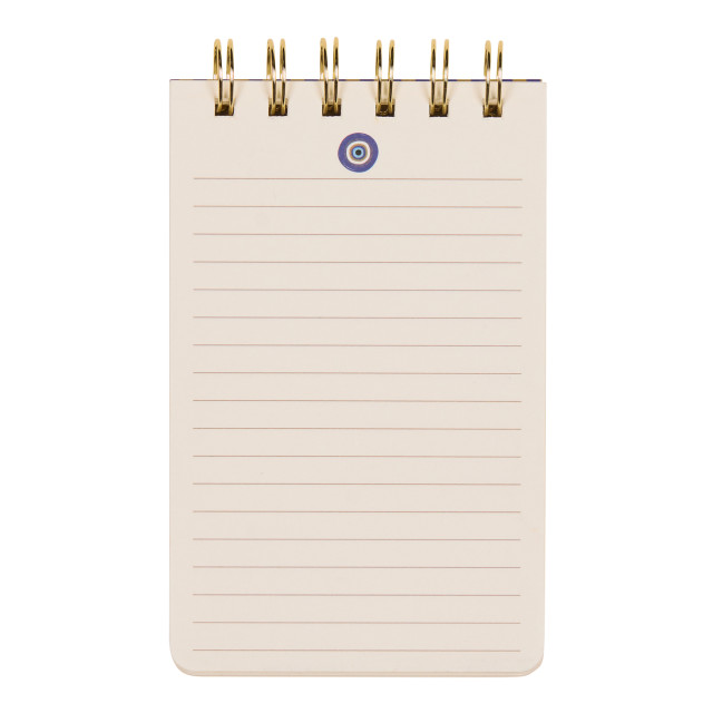 Designworks Ink A Dopo Eye Twin Wire Notepad angle
