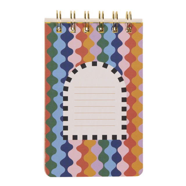 Designworks Ink A Dopo Eye Twin Wire Notepad angle