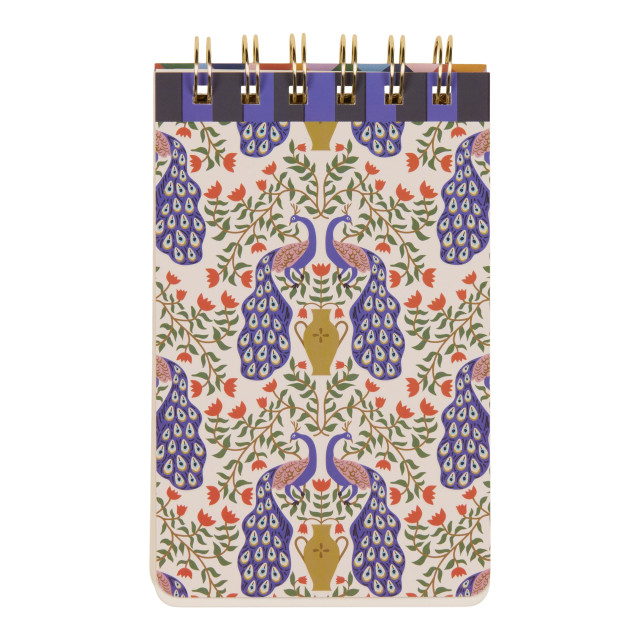 Designworks Ink A Dopo Peacock Twin Wire Notepad
