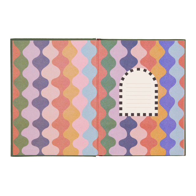 Designworks Ink A Dopo Snake Ruled Journal angle