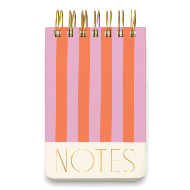 Designworks Ink Twin Wire Chunky Notepad - Stripes