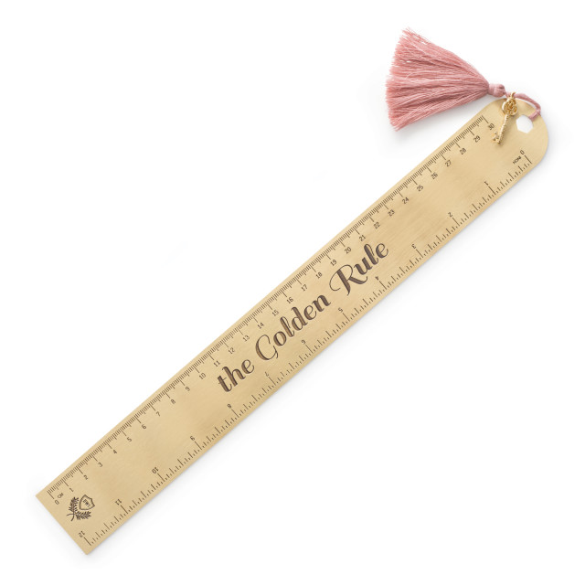 Designworks Ink Metal Ruler - Dusty Pink