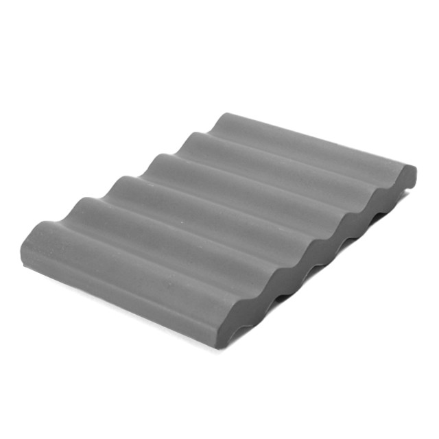 Alkaline Casablanca Soap Dish - Charcoal
