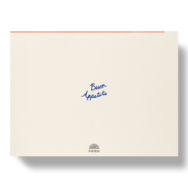 Papier La Dolce Vita Meal Planner angle