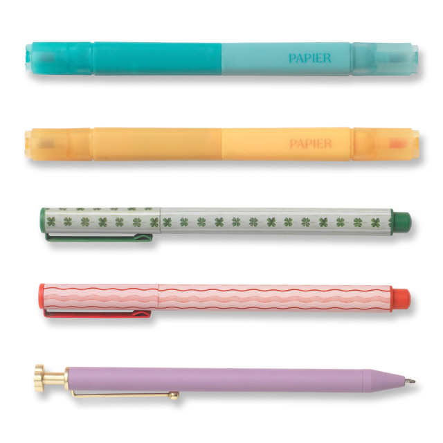 Papier Imagination Mixed Writing Tools, Set of 5 angle