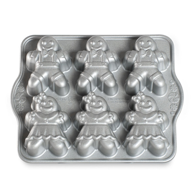 Nordic Ware Gingerbread Kids Cakelet Pan