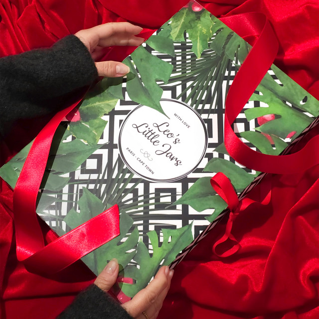 Leos Little Jars Jam Advent Calendar with a gift wrap