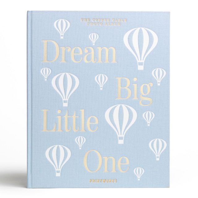 Printworks Dream Big Little One Baby Album - Pink angle