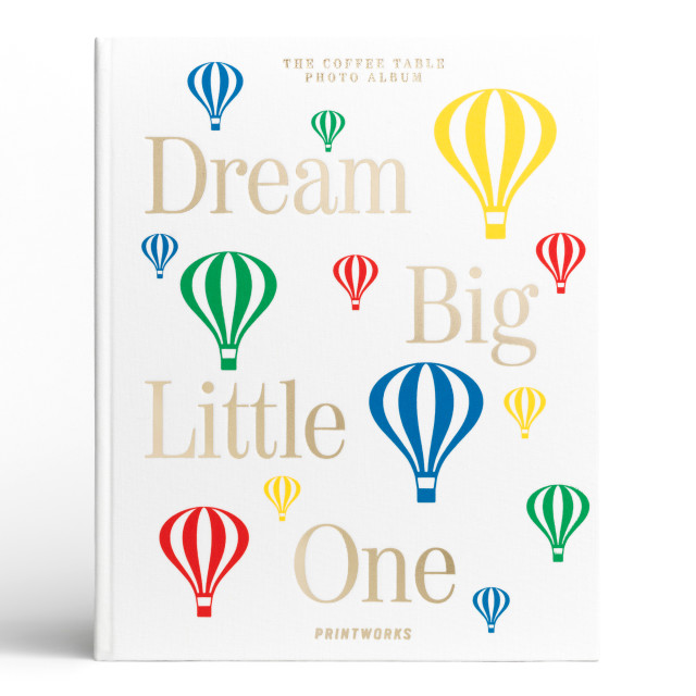 Printworks Dream Big Little One Baby Album - Beige angle