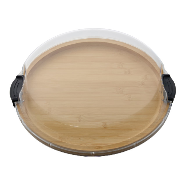 Farberware Build-a-Board Bamboo Round Snack Serving Board, 35.5cm