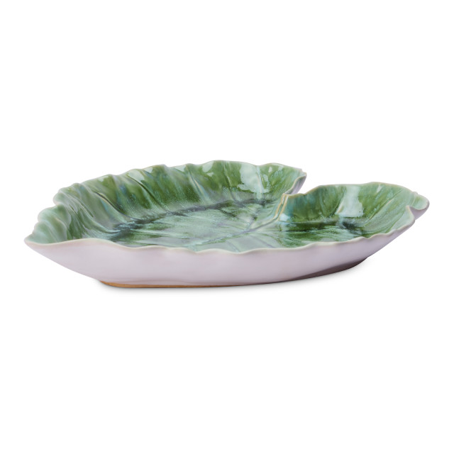 Humble & Mash Green Leaf Platter, 39cm