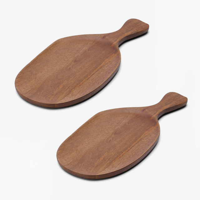 Humble & Mash Wooden Serving Boards, Set of 2