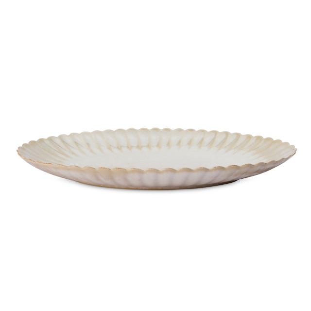 Humble & Mash Quiet Luxury Stoneware Shell Platter, 43cm