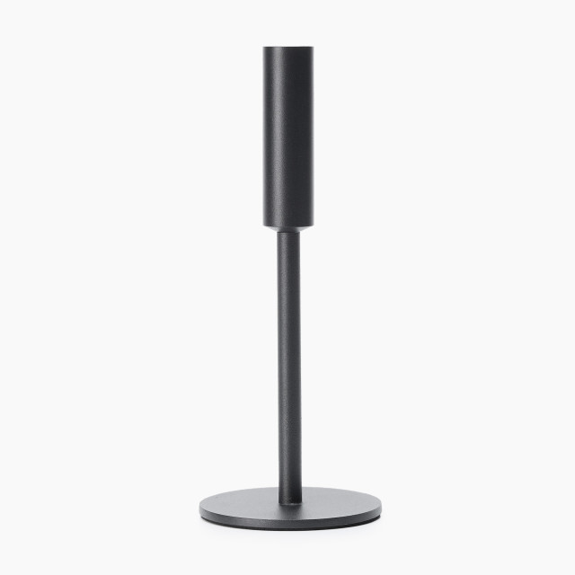 Thread Office Black Iron Single Dinner Candle Holder - Tall